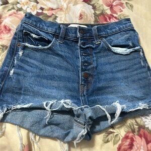 Abercrombie and Finch jean shorts